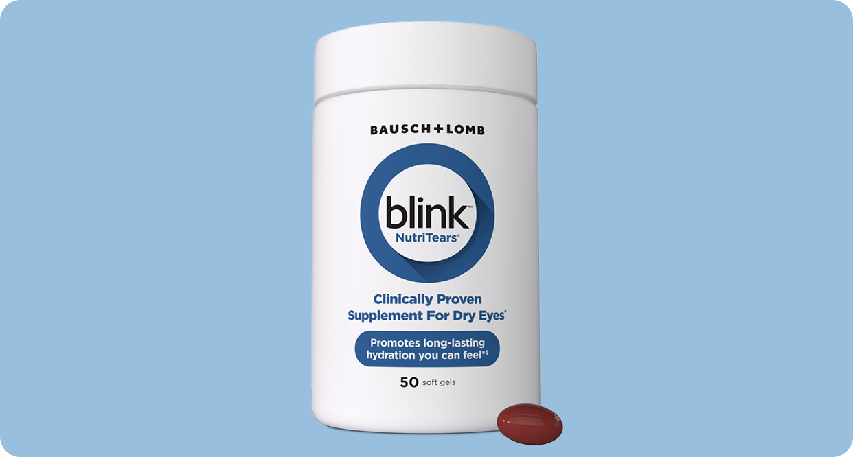 A bottle of Blink NutriTears